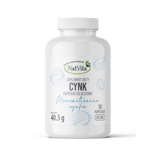 Cynk (Monometionina Cynku) z Inuliną (90 kapsułek)