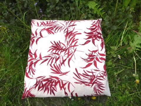EKO Poduszka ORKISZOWO-GRYCZANA (40x40cm) – Z POSZEWKĄ!