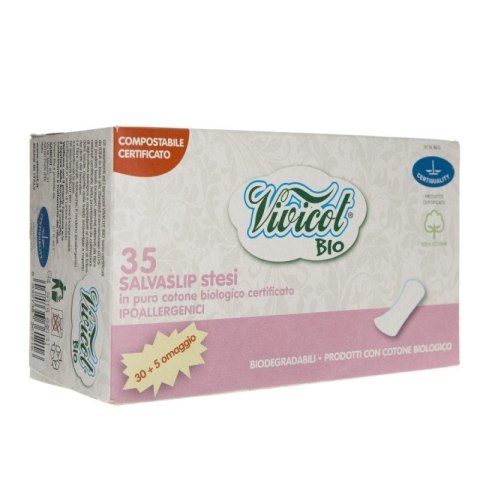 Ekologiczne Wkładki Higieniczne | ORGANICZNA BAWEŁNA (35 szt)