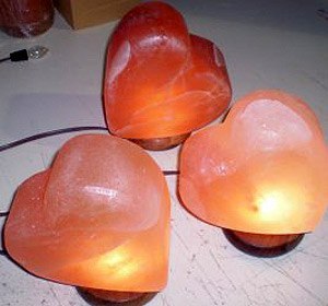 Lampka Solna USB | SERCE (sól himalajska)