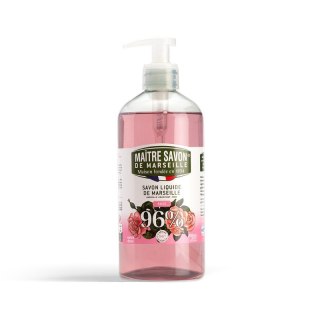 Mydło Marsylskie w płynie | Róża (500ml)