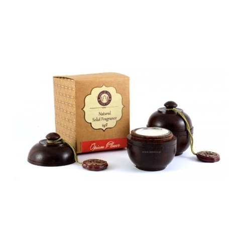 Naturalne perfumy w kremie (6g) | Szkatułka DREWNIANA