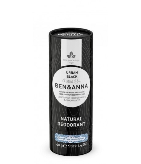 Naturalny Dezodorant Na Bazie Sody | URBAN BLACK (40 g)
