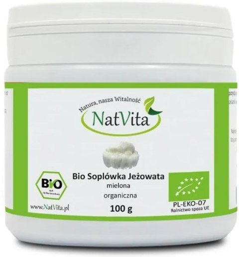Soplówka Jeżowata | Lion's mane w proszku (100g)