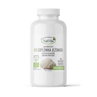 Soplówka Jeżowata | Lwia Grzywa (Lion's mane) 500 mg (100 kaps.)