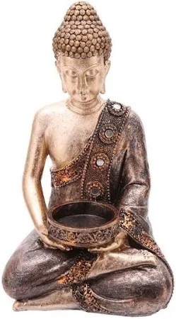 Świecznik | BUDDA MEDYTUJĄCY