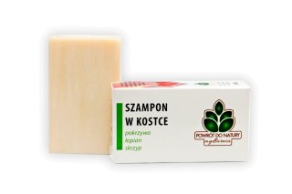 Szampon w Kostce | Pokrzywa, Łopian i Skrzyp (100 g)