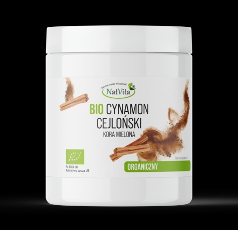 Cynamon Cejloński BIO Mielony (100g)