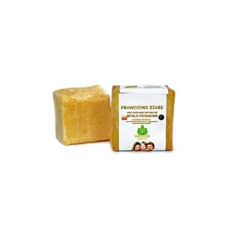 Naturalne szare mydło potasowe w kostce, 100 g