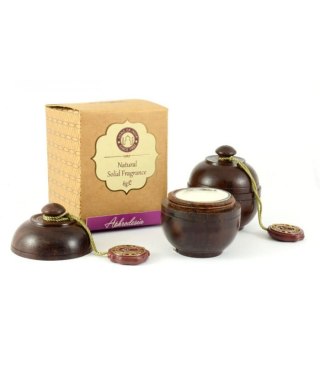 Naturalne perfumy w kremie (6g) | Szkatułka DREWNIANA - Aphrodesia