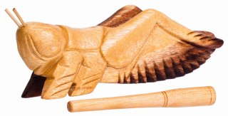 Skrobak GUIRO Świerszcz, średni 13 cm