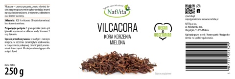 Vilcacora (Koci Pazur) mielona - 250g